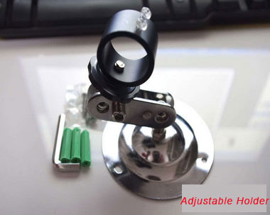 Laser Module Adjustable Holder/Clamp/Mount Heatsink - 点击图像关闭